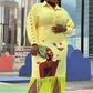African Art Fringed Shirt Dress 2.0