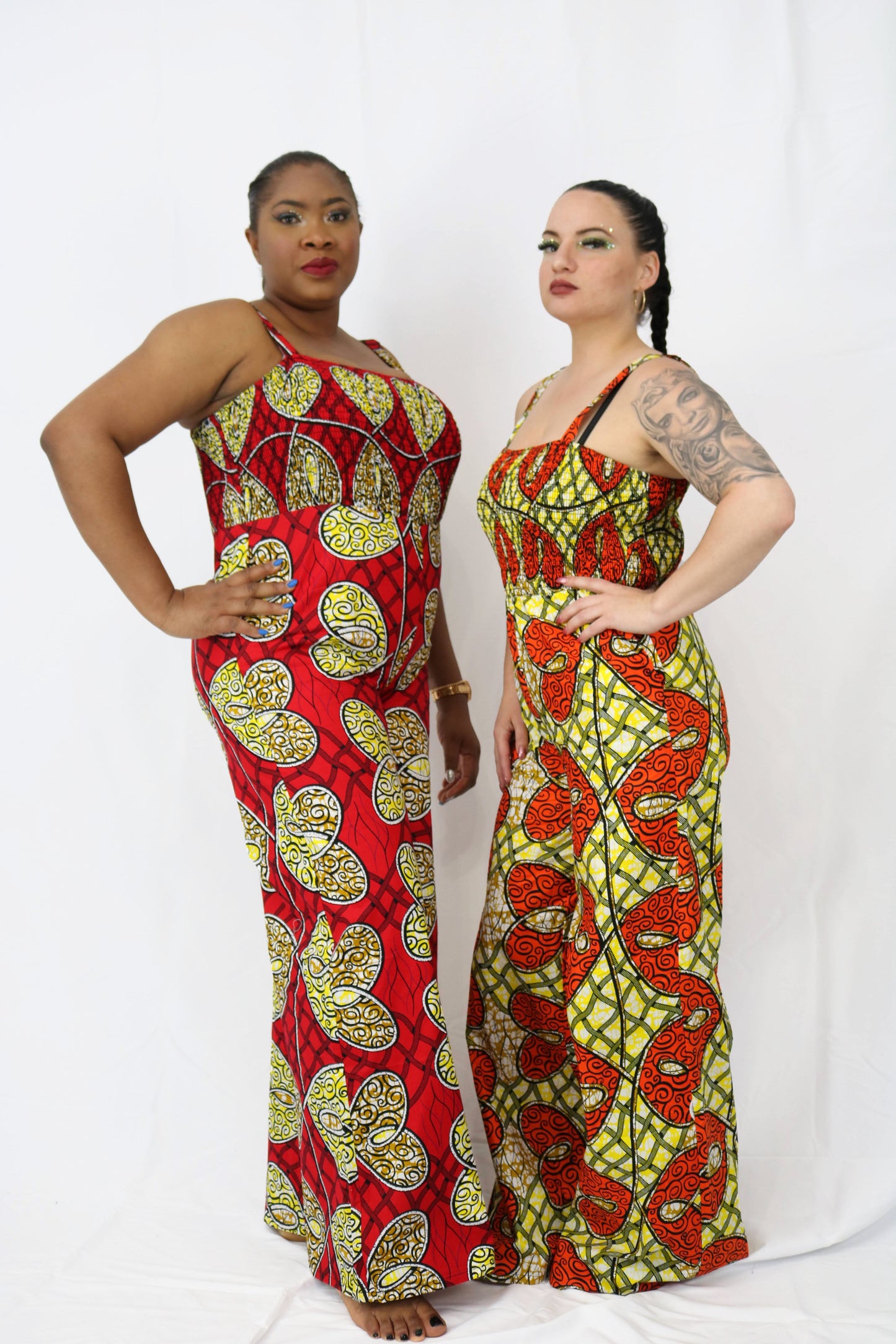 Baggy Legs Ankara Jumpsuit