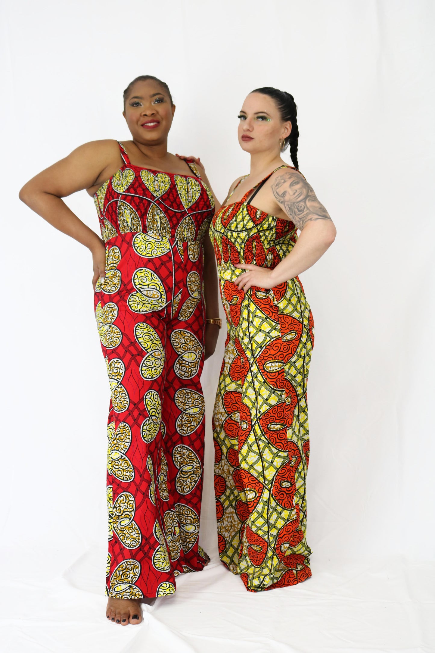 Baggy Legs Ankara Jumpsuit