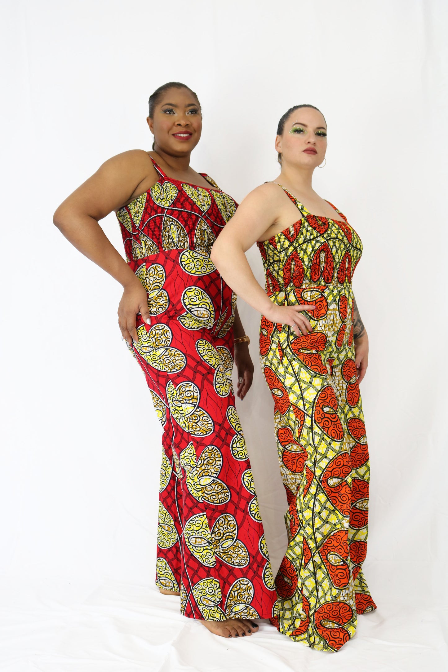 Baggy Legs Ankara Jumpsuit