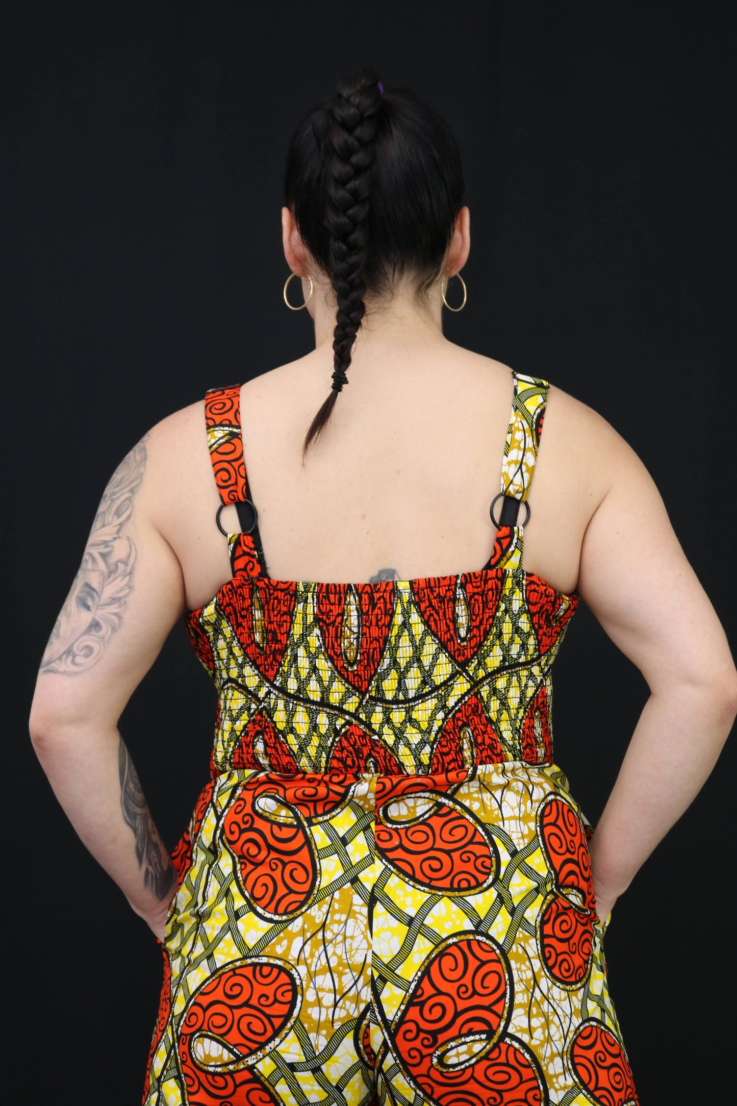 Baggy Legs Ankara Jumpsuit