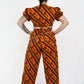 Ankara Crop Top Set
